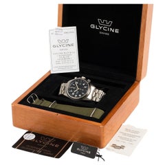 Glycine Combat Automatic Aviation Wristwatch Ref 3838, Valjoux 7750 Mmt, 2013.