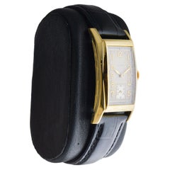 Glycine Yellow Gold Filled Art Deco Watch circa 1930's Original Dial