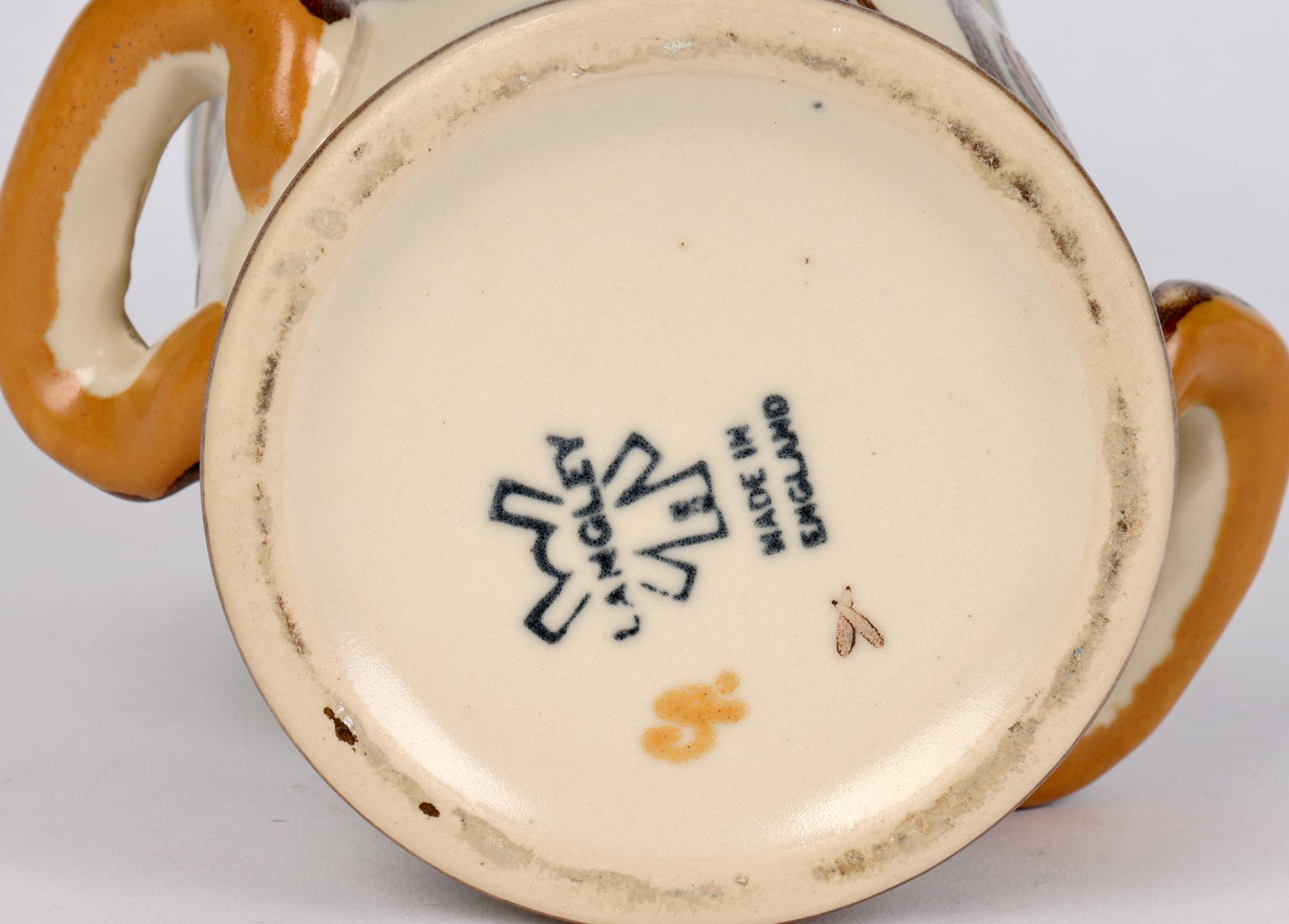 Vase à motif Soraya de la poterie Langley Glyn Colledge en vente 4