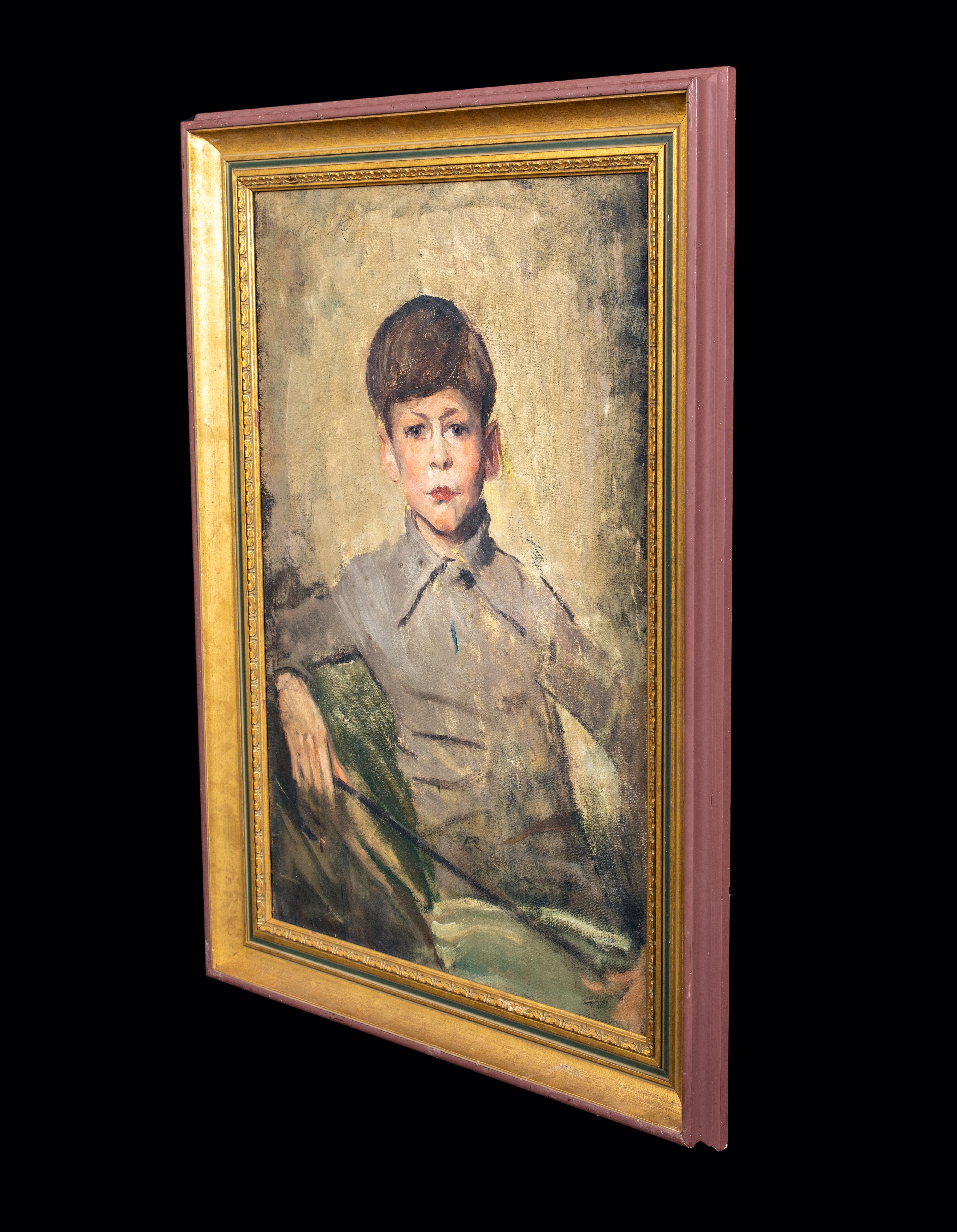 Portrait of A Boy, N Williamson, early 20th Century  For Sale 4