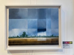 Bring on the Rain - Contemporary British Landscape: Oil on Canvas painting