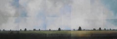 Home to Roost - Contemporary British Landscape: Oil on Canvas