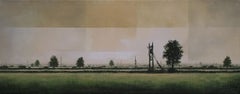 Used Just Good Friends - Contemporary British Landscape: Oil on Canvas painting