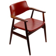 GM 11 Danish Vintage Armchair by Svend Aage Eriksen for Glostrup Mobler, 1960s