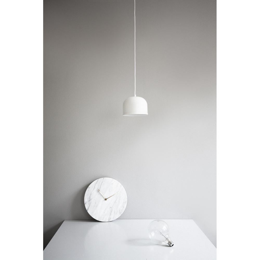 Scandinavian Modern GM 15 Pendant Lamp, White, Designed by Grethe Meyer