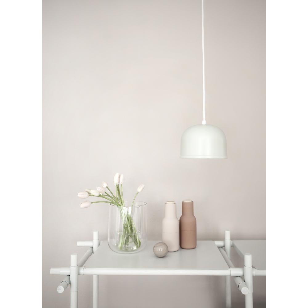 Powder-Coated GM 30 Pendant Lamp, White, Designed by Grethe Meyer