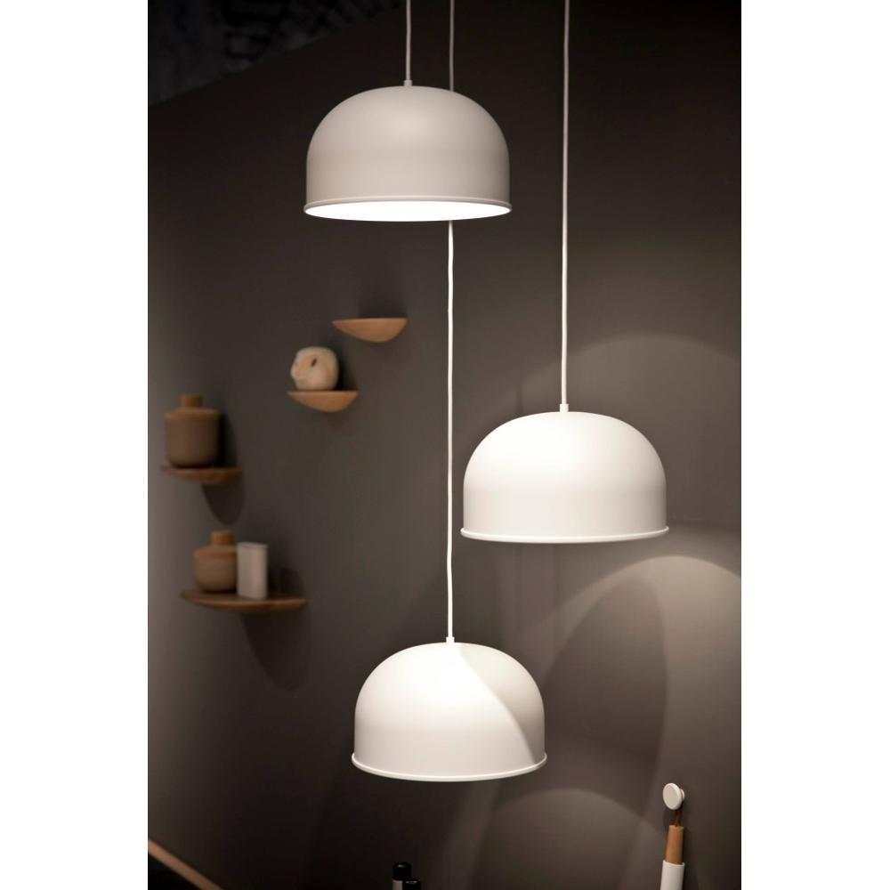 GM 30 Pendant Lamp, White, Designed by Grethe Meyer In New Condition In San Marcos, CA