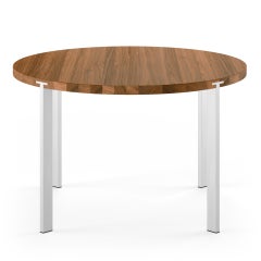 GM2100 Round Table, Walnut - Design by Nissen & Gehl MDD
