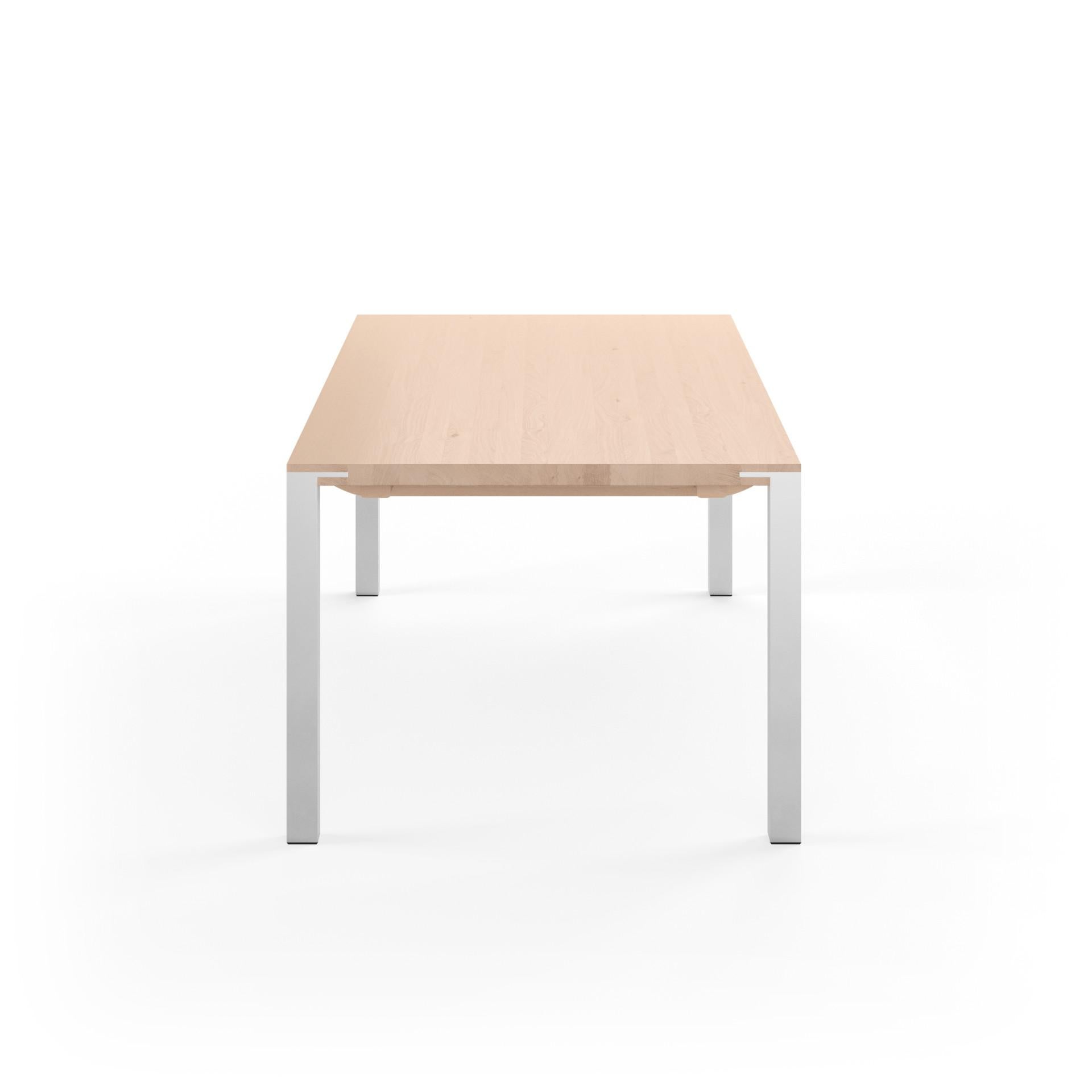 The GM 2100 series is designed with an eye for detail without compromising on a simple and elegant expression. The steel legs is elegantly combined with the solid wood, giving the table its unique and distinctive expression.

GM 2100 table series is