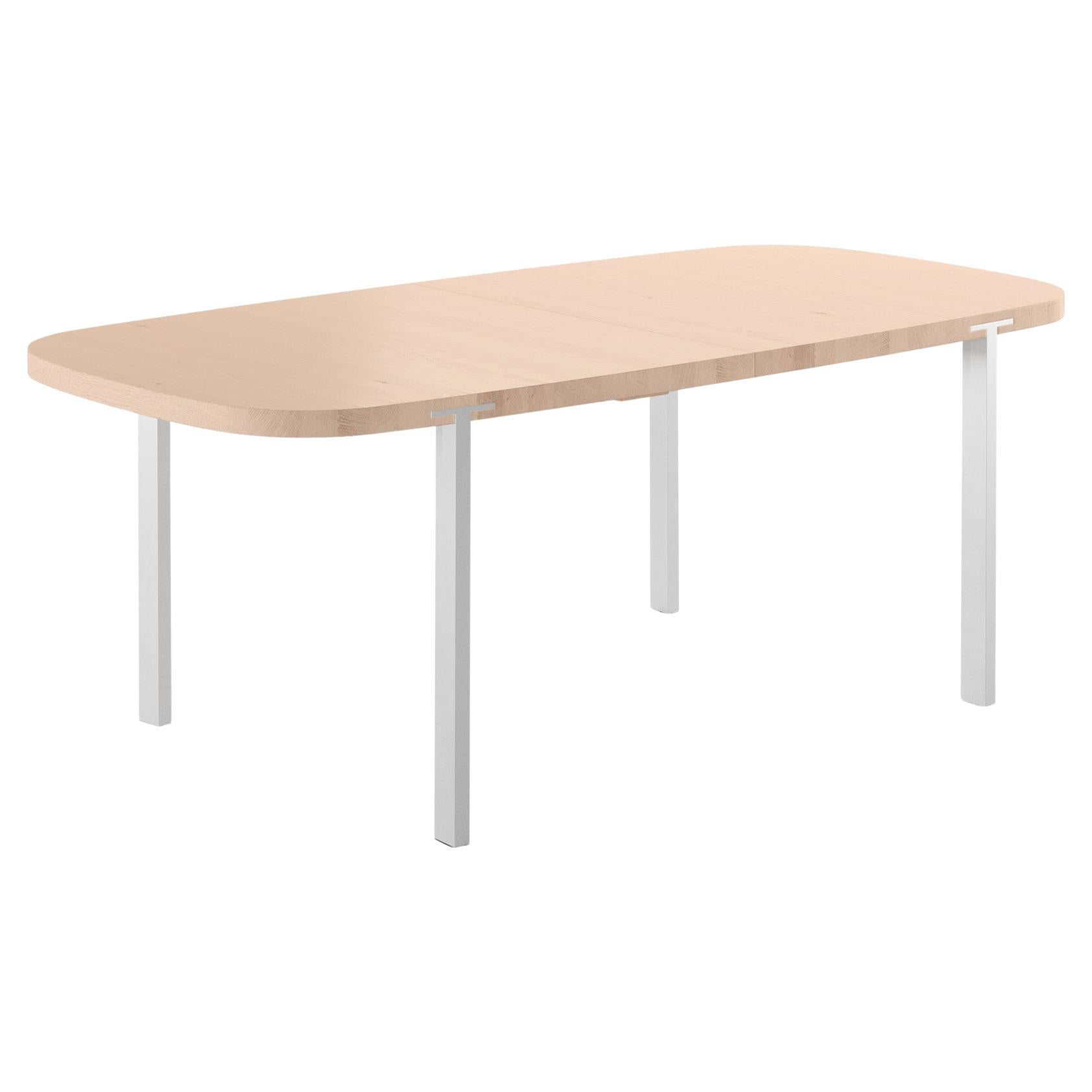Super table Ellipse GM2122, en chêne, design Nissen & Gehl MDD