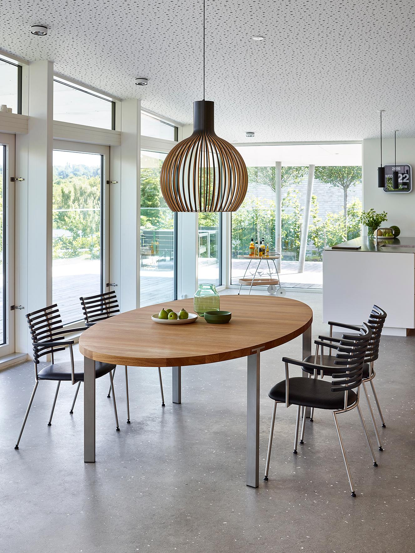Danish Gm2152 Oval Table, Oak Oiled - Design by Nissen & Gehl Mdd For Sale