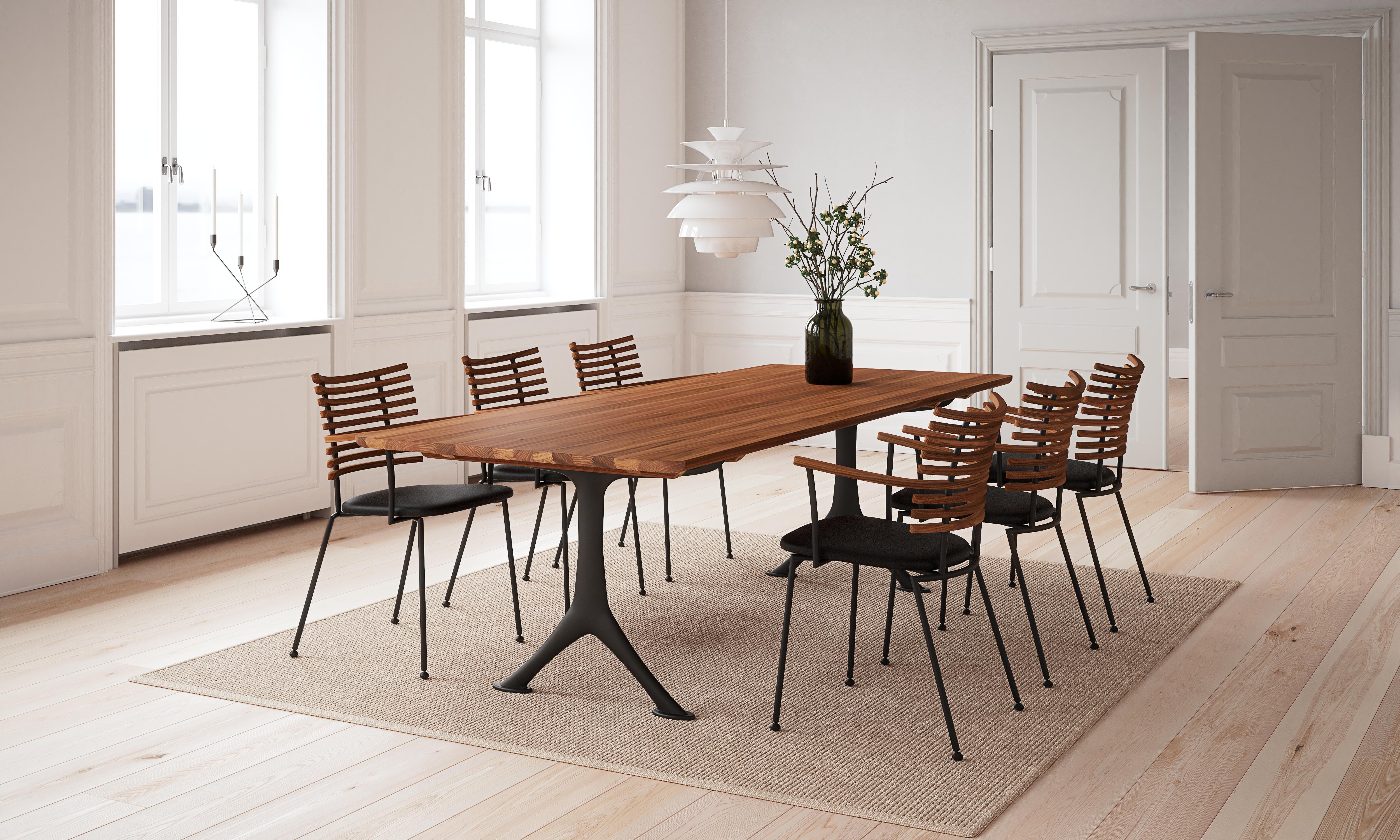 GM3030 Thor Tables, Walnut, Design by Hans Sandgren Jakobsen For Sale 1