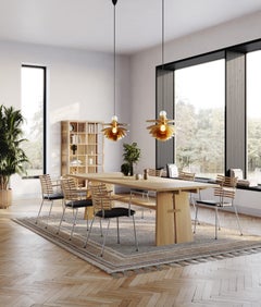 GM3060 Table, Oak White oil - Design by Nissen & Gehl MDD