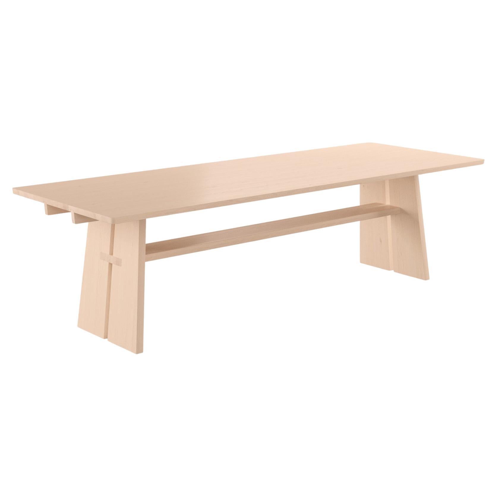 GM3060 Table, Oak White oil - Design by Nissen & Gehl MDD For Sale