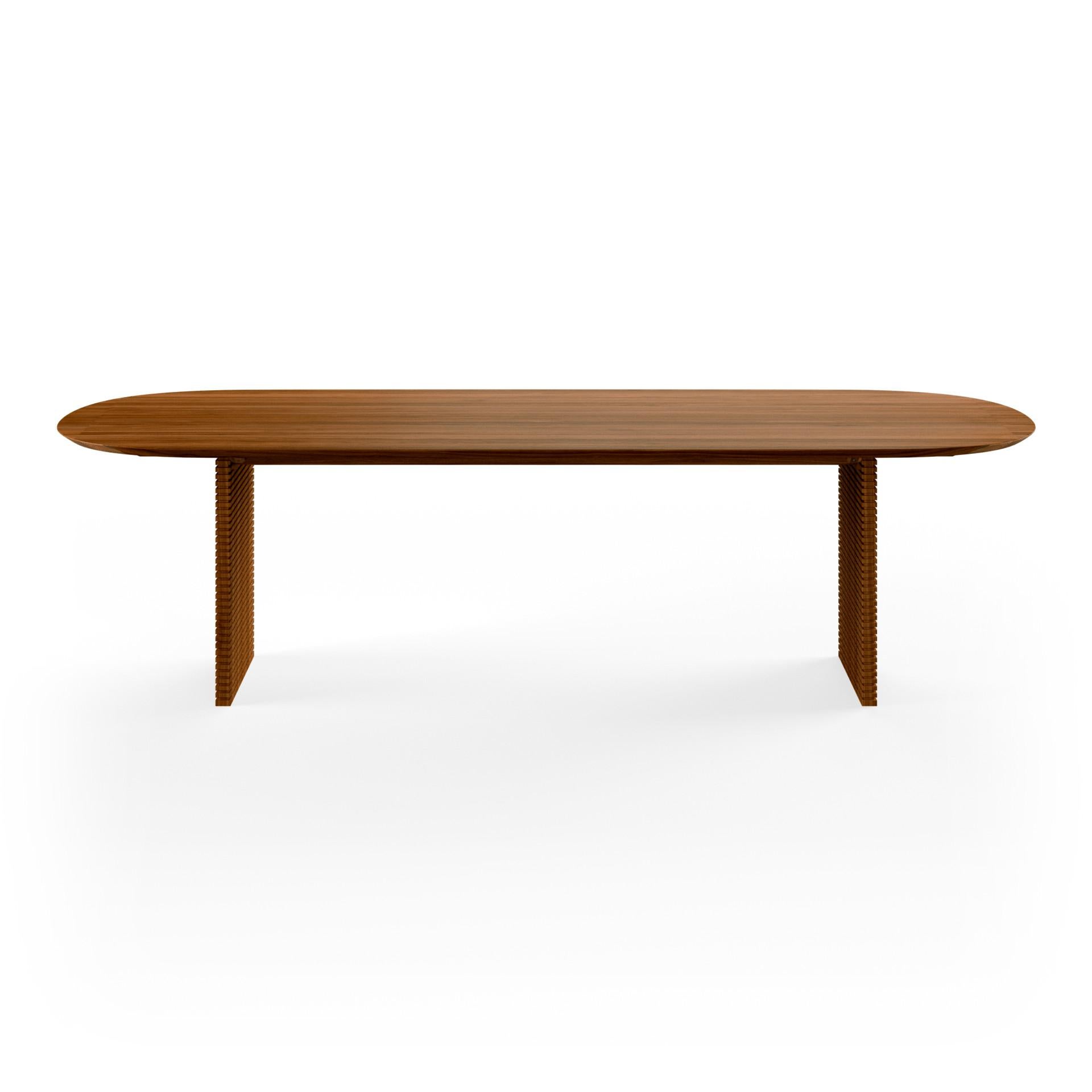 Scandinave moderne GM3540 Semi table, Noyer - Design by Gramrode Møbelfabrik en vente