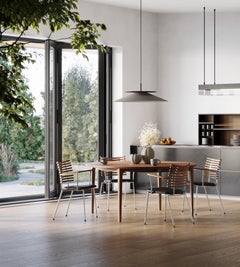 GM3700 RO Round table, Walnut - design by Hans Sandgren Jakobsen