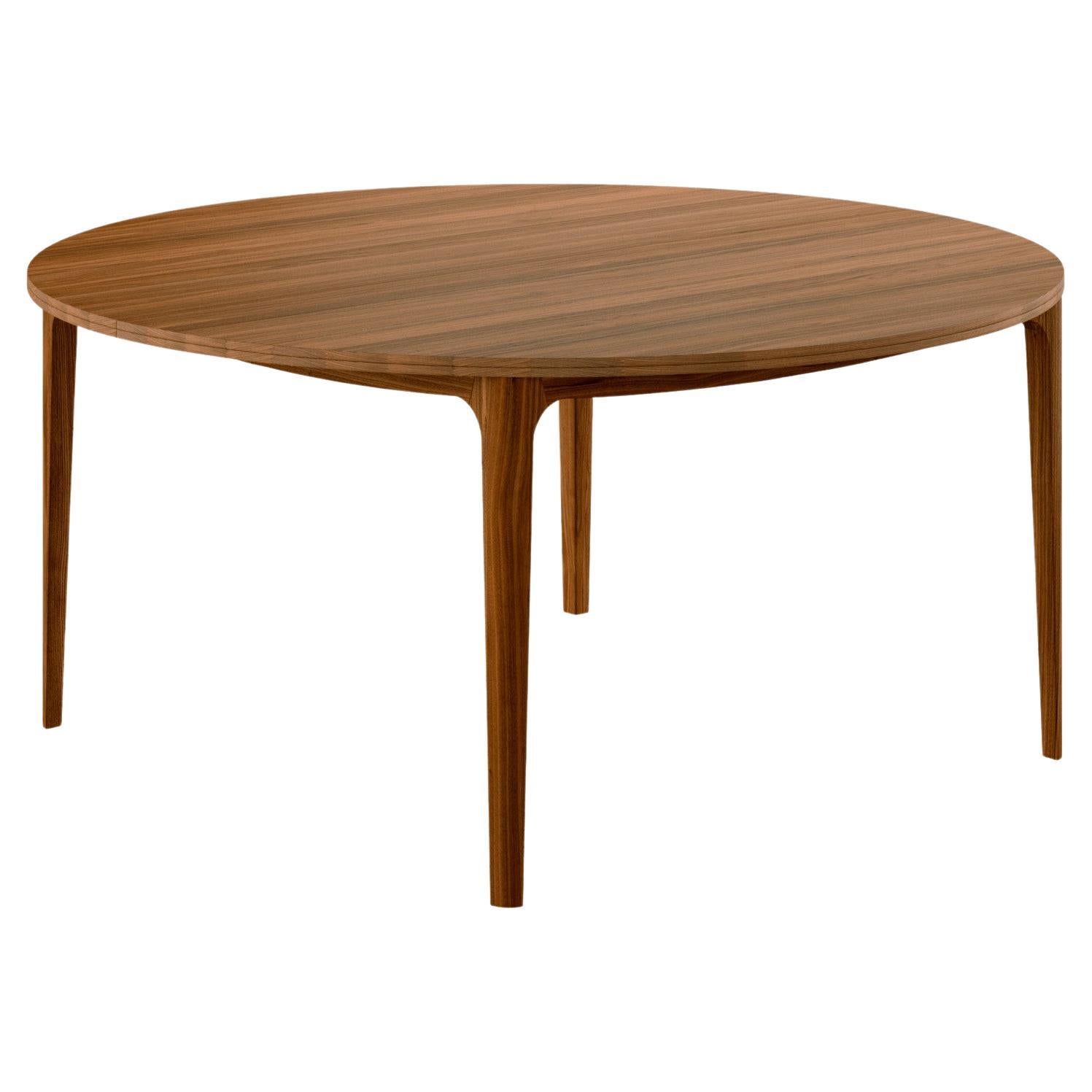 GM3700 RO Table ronde, Noyer - design by Hans Sandgren Jakobsen