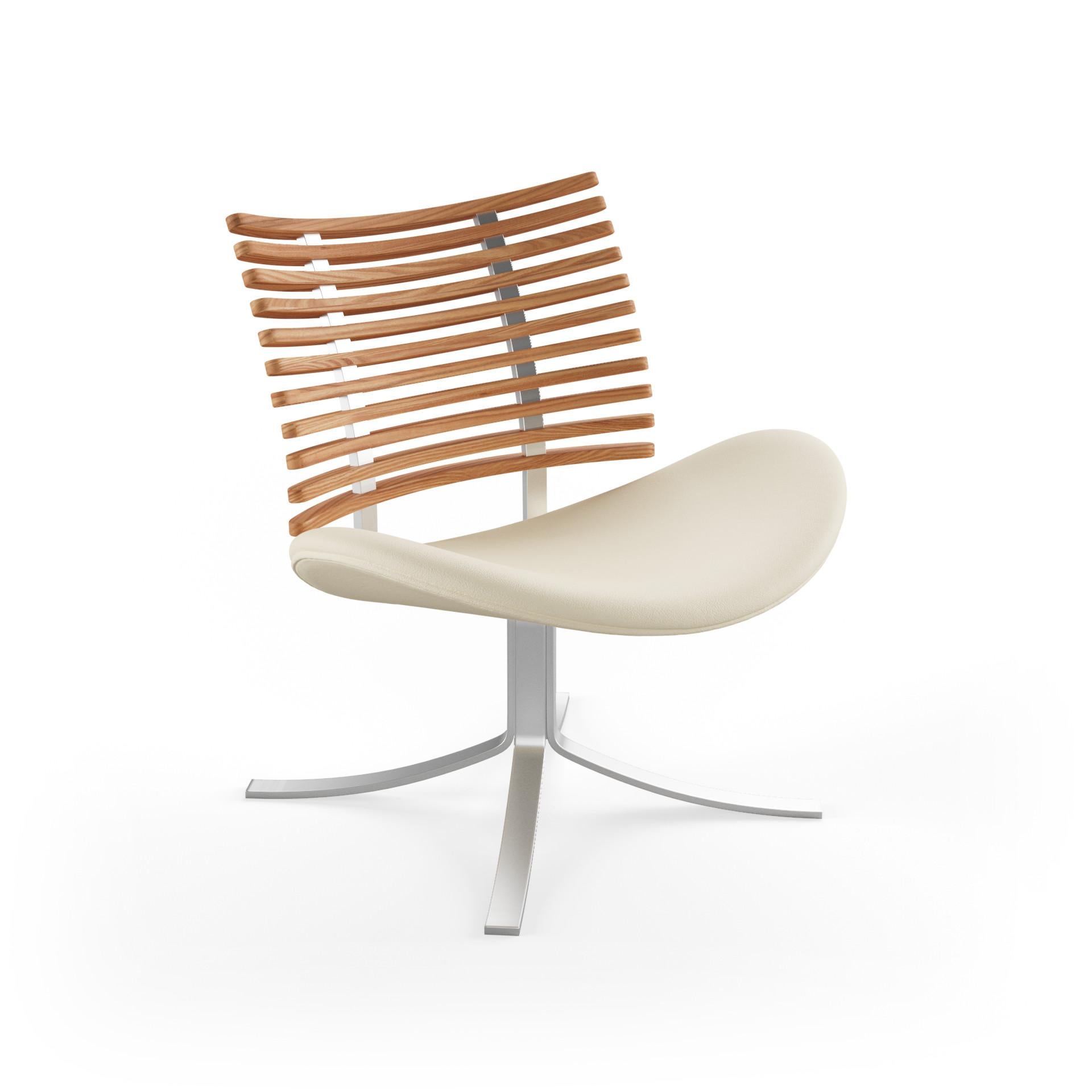 Henrik Lehm a refusé tout compromis en matière de confort ou d'expression lorsqu'il a conçu l'élégante chaise longue Gepard.

Le confort, l'élégance et la finesse sont les mots clés pour décrire le membre le plus en retrait de notre collection, le