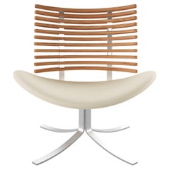 GM4175 Gepard Lounge Chair, Elm, Naver Select Leather, Design by Henrik Lehm