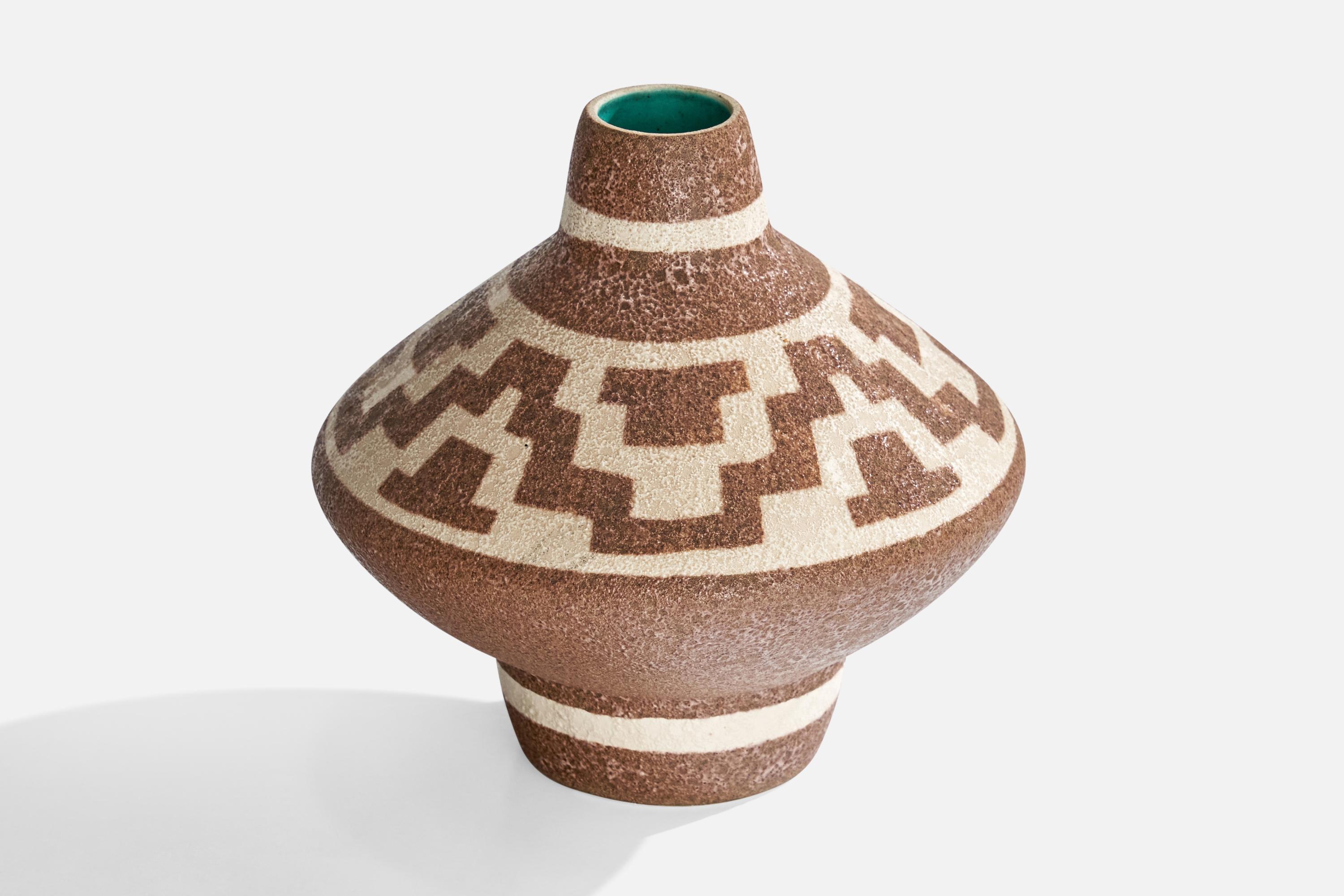 Austrian Gmundner Keramik, Vase, Ceramic, Austria, 1960s