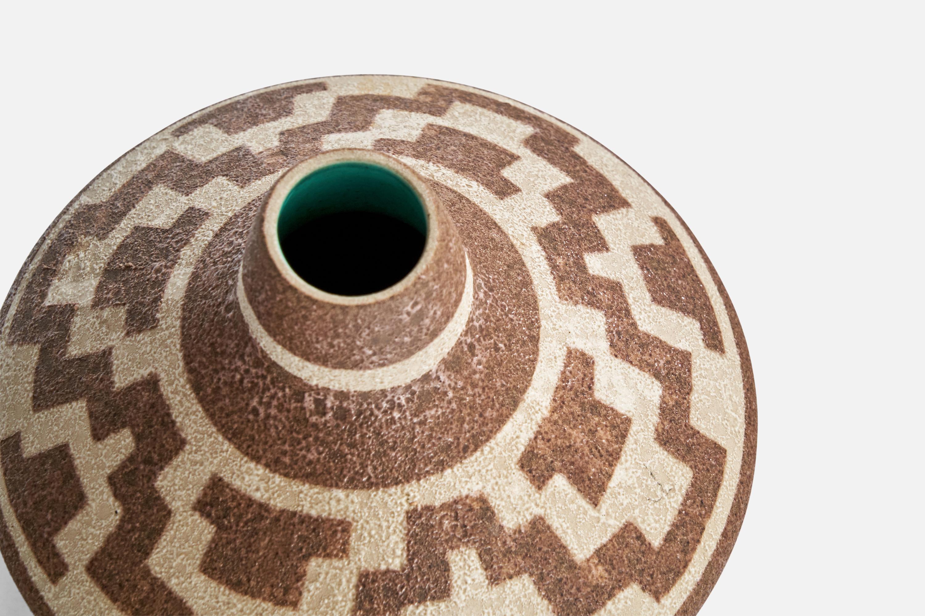 Mid-20th Century Gmundner Keramik, Vase, Ceramic, Austria, 1960s