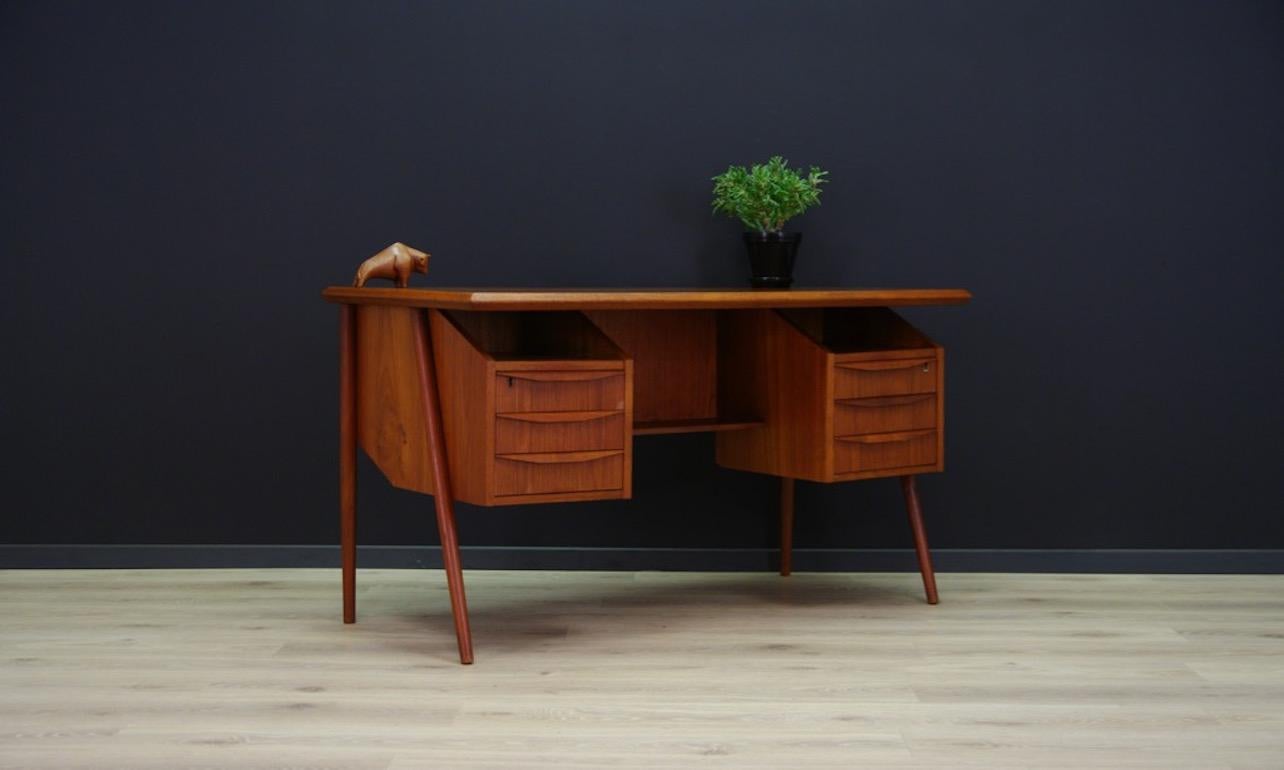 Scandinavian Modern G.N. Tibergaard Writing Desk Classic Teak