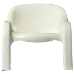 GN2 White Plastic Lounge Chair by Peter Ghyczy, 1970