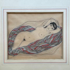 "Reclining woman", Génia Minache (1907-1972)