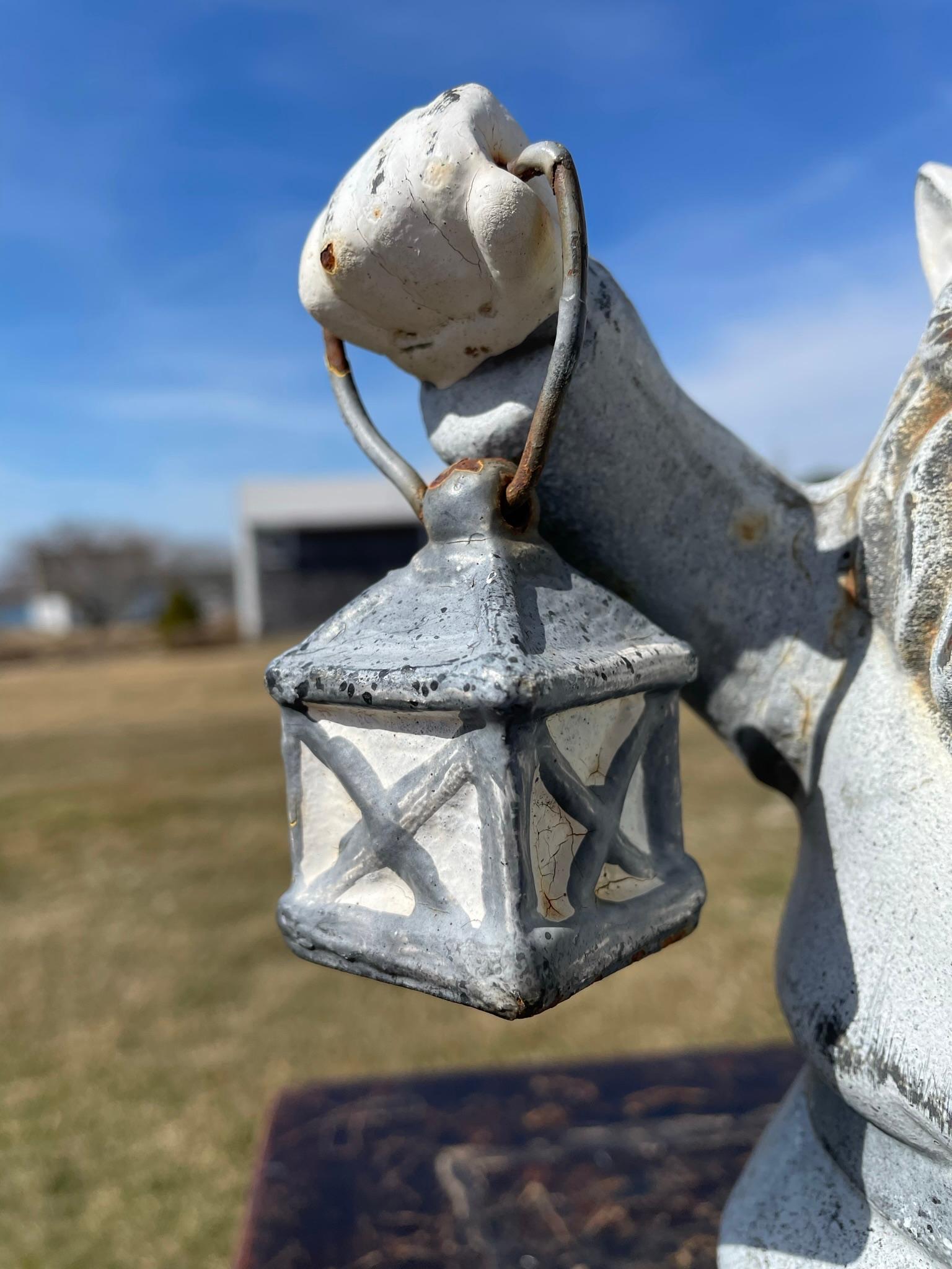 20th Century Gnome Garden Lantern Sculpture 