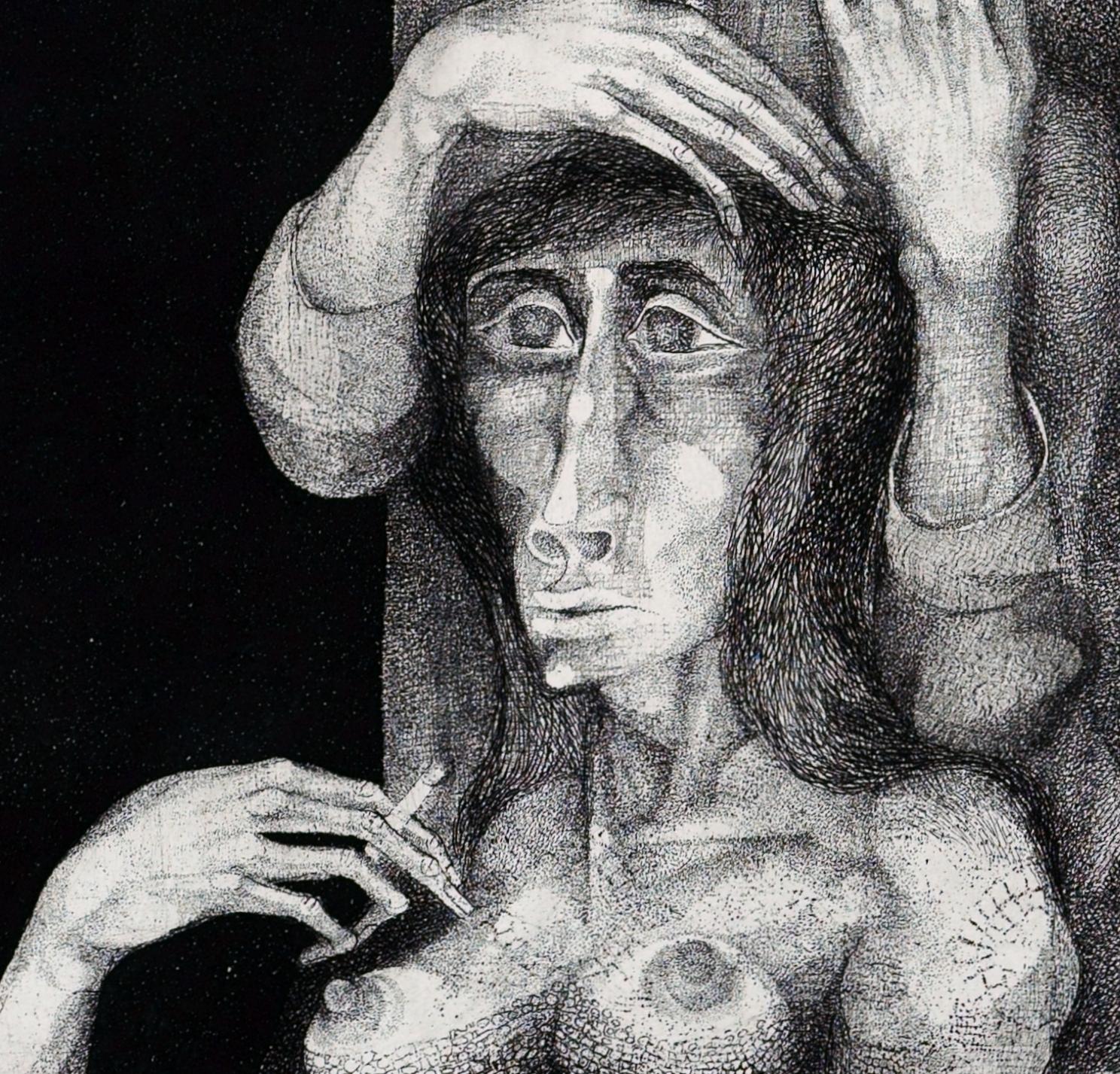 La pareja / - El destino - - Print de Günther Filus