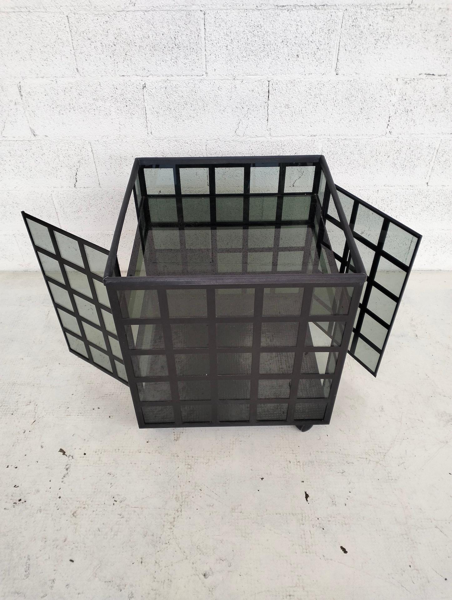 “Go Go” bar trolley by Anna Anselmi for Bieffeplast 70’s 80’s For Sale 1