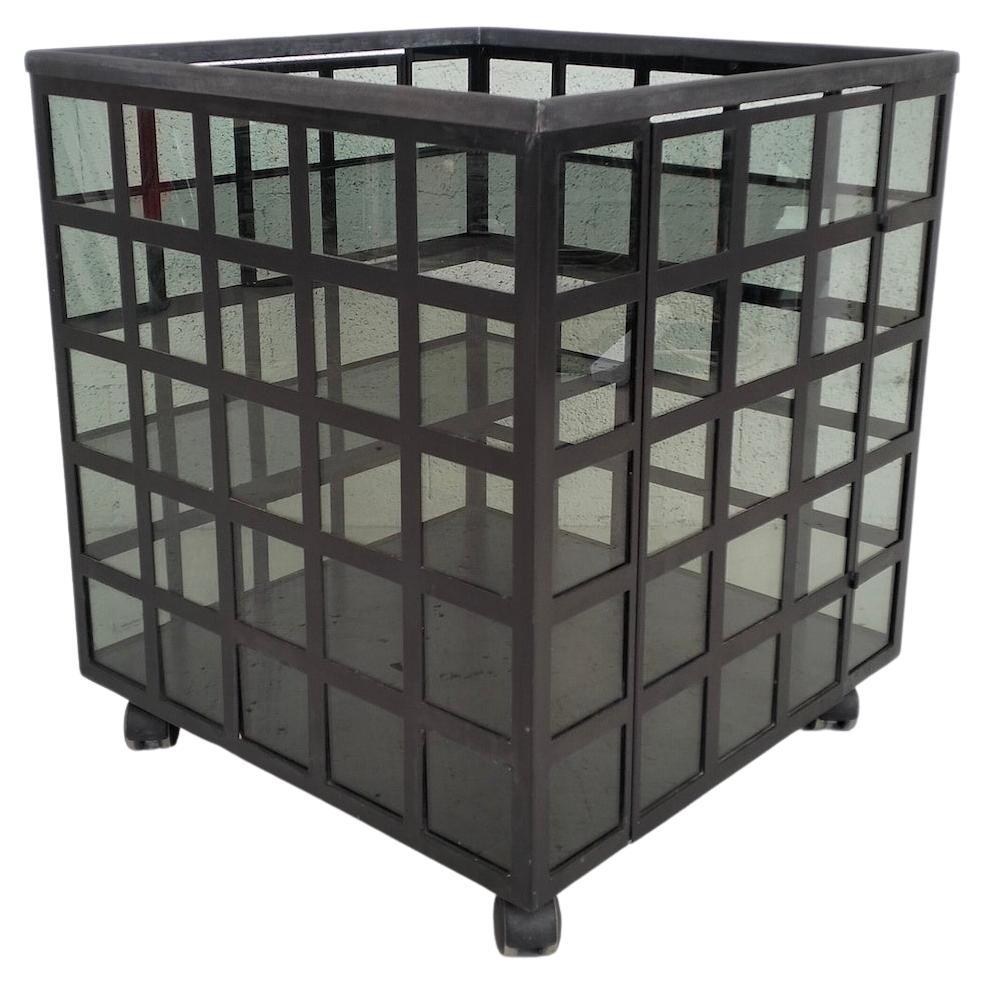 “Go Go” bar trolley by Anna Anselmi for Bieffeplast 70’s 80’s For Sale