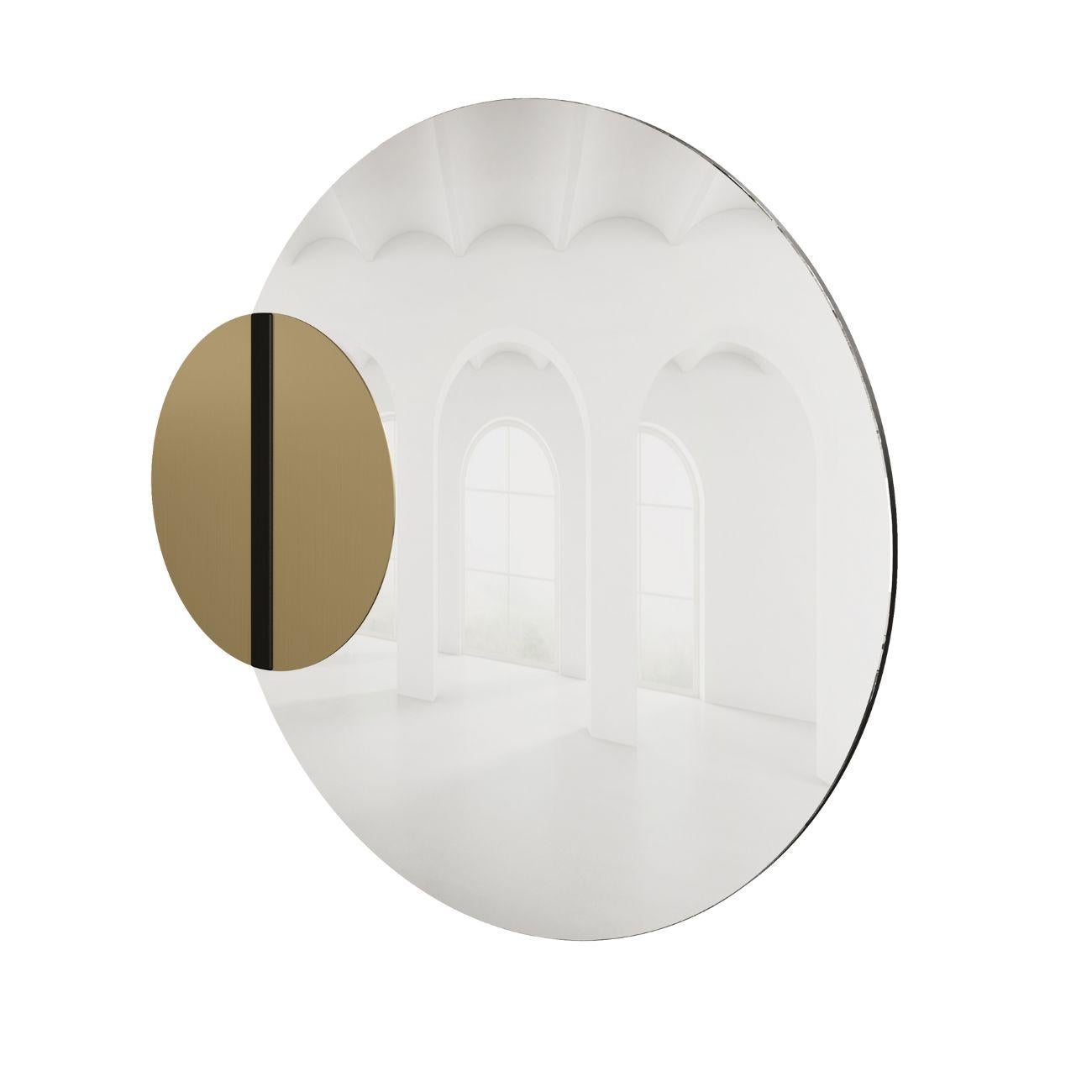 Laqué GOA II - Miroir mural organique moderne en vente