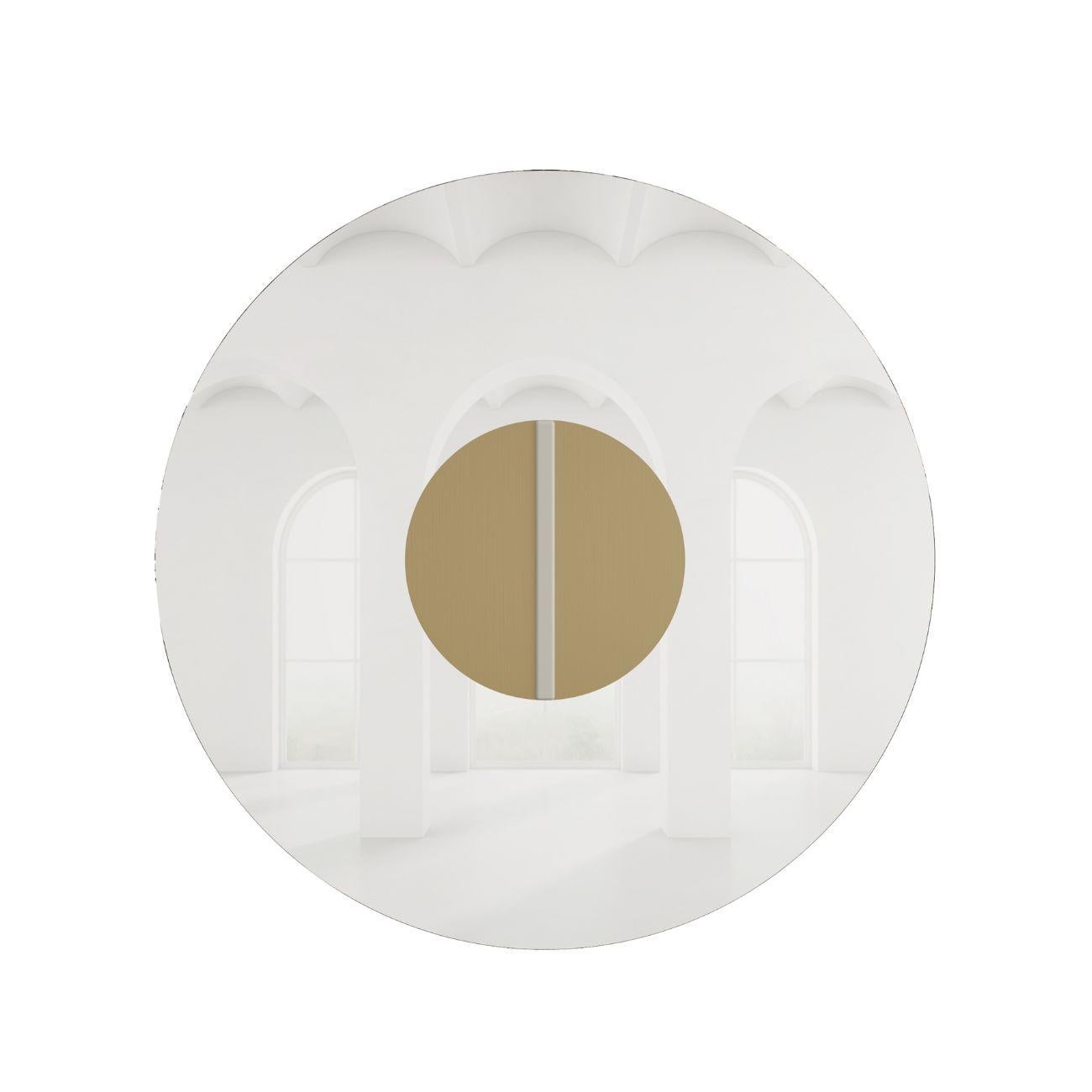 Espejo de pared orgánico moderno GOA Lacado en venta