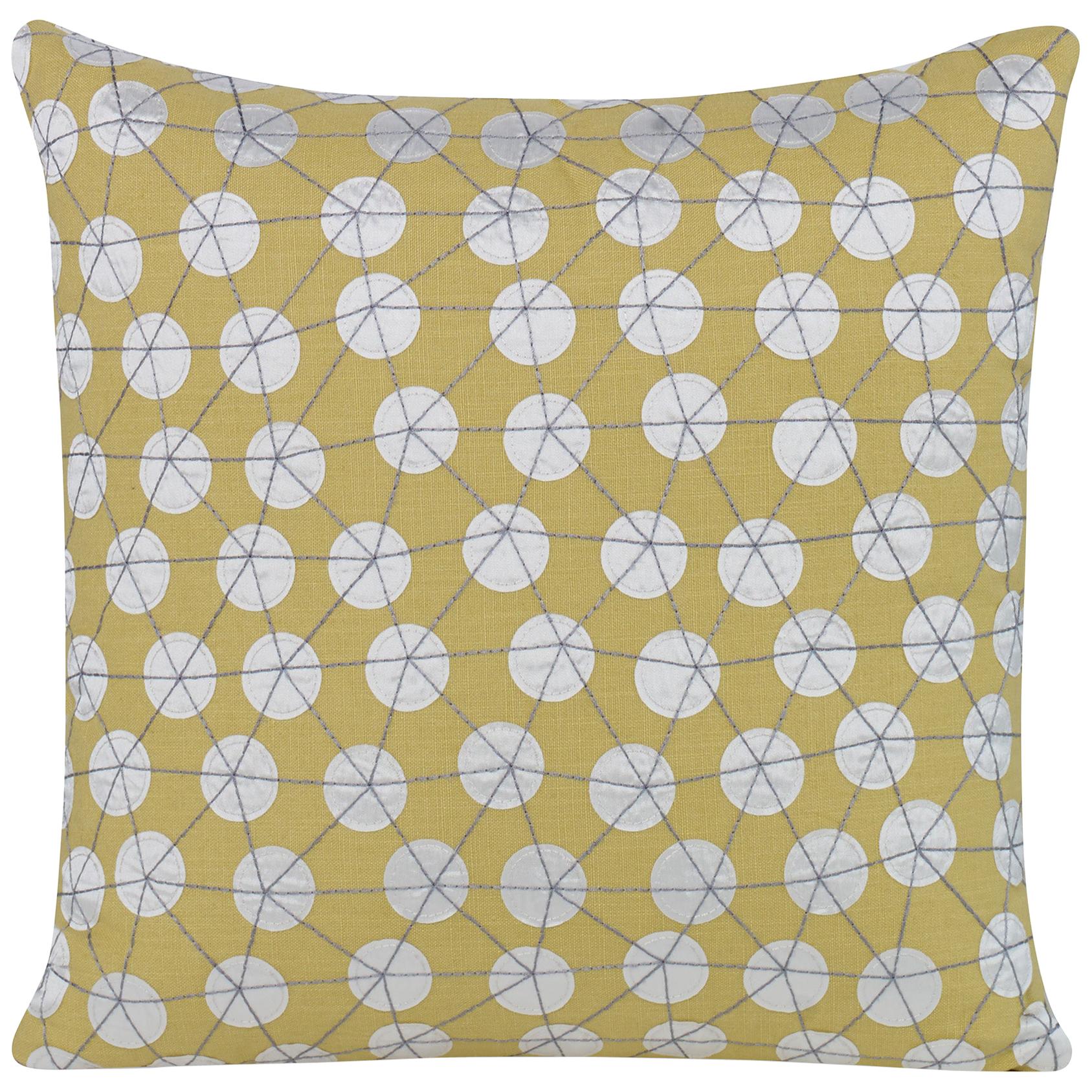 Goaround Pillow in Yellow by Curatedkravet