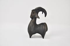 Capra in ceramica di Dominique Pouchain
