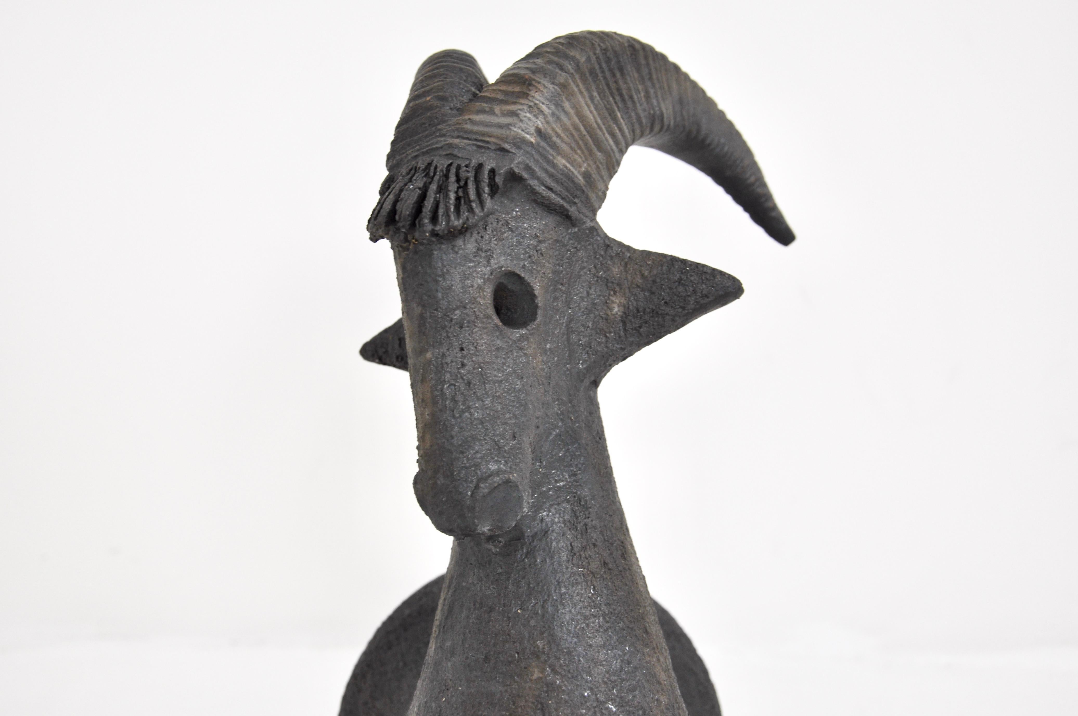 Céramique de chèvre de Dominique Pouchain 1