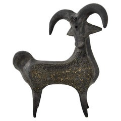 Vintage Goat Ceramic by Dominique Pouchain