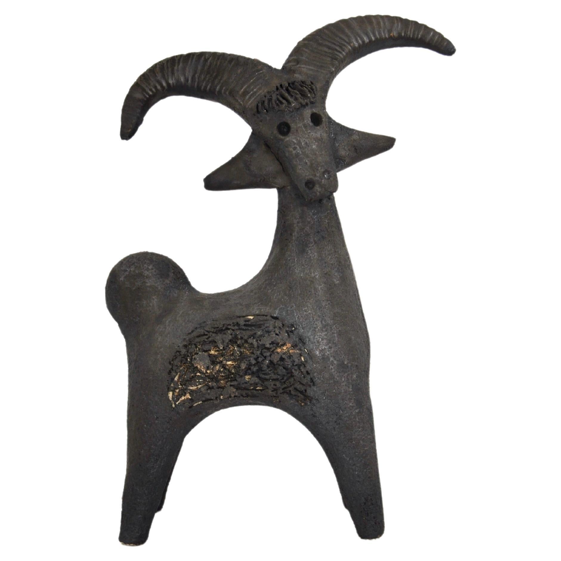 Goat Ceramic by Dominique Pouchain For Sale
