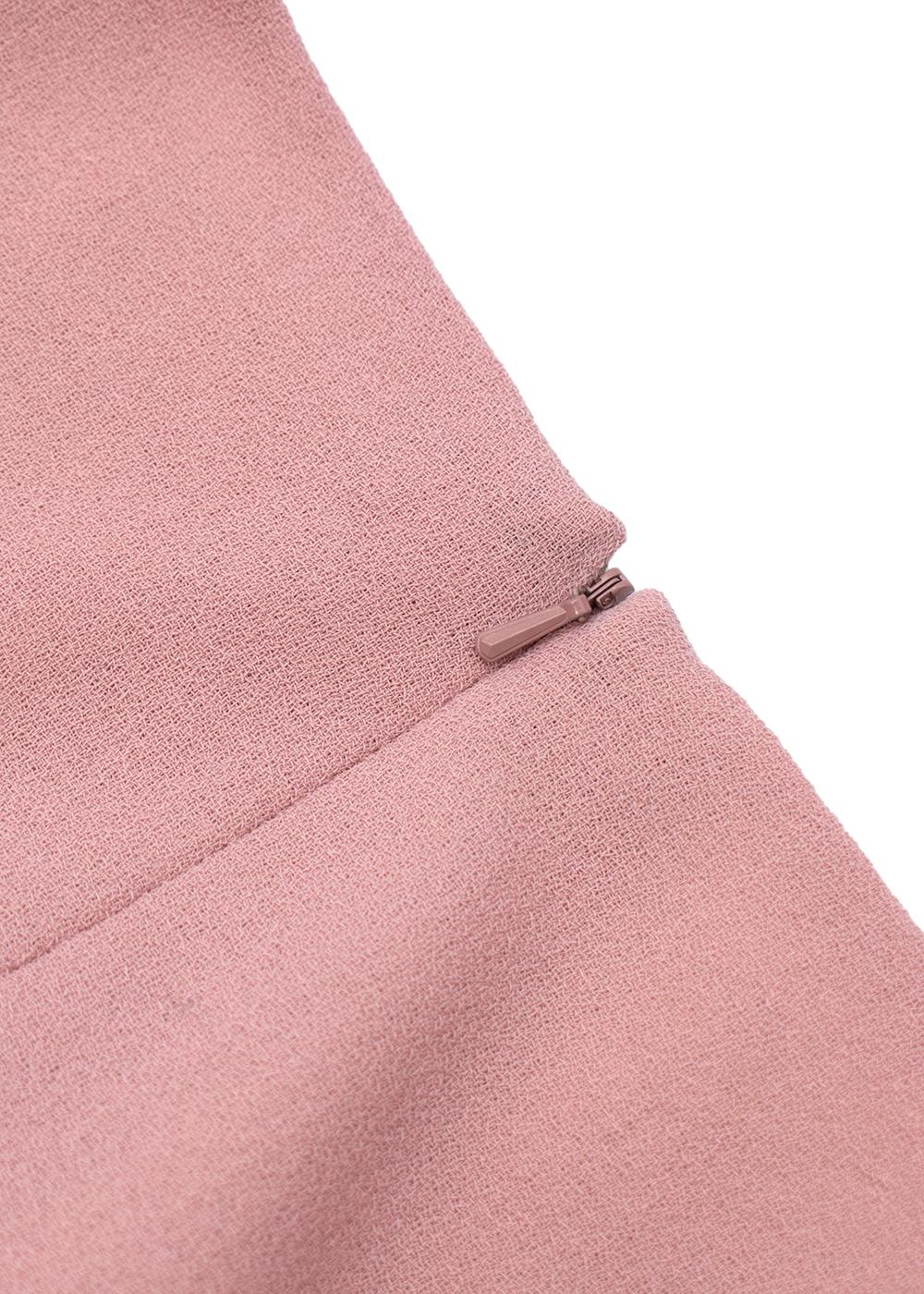 Goat Light Pink Wool Dress 2