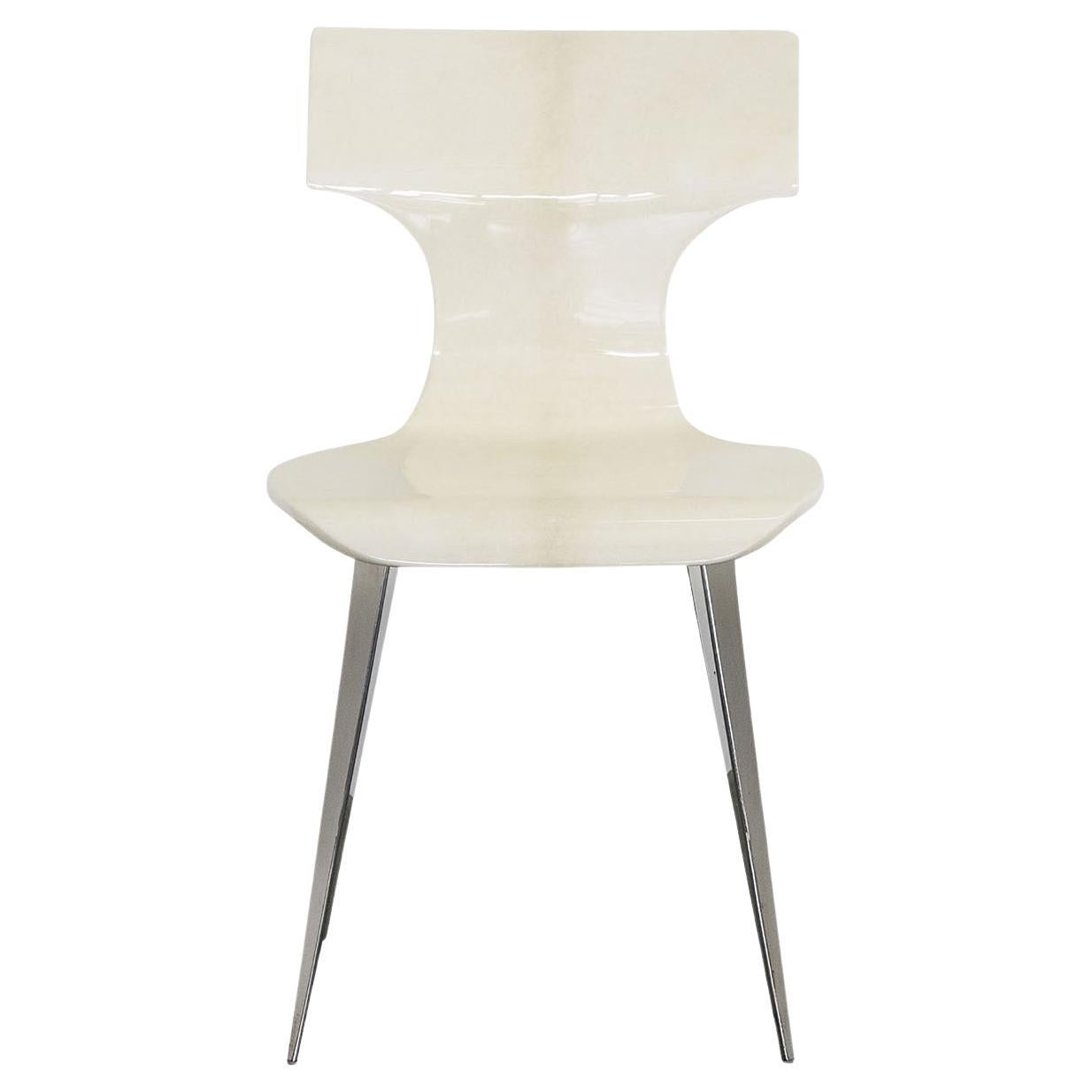 Goatskin Design Chair For Sale