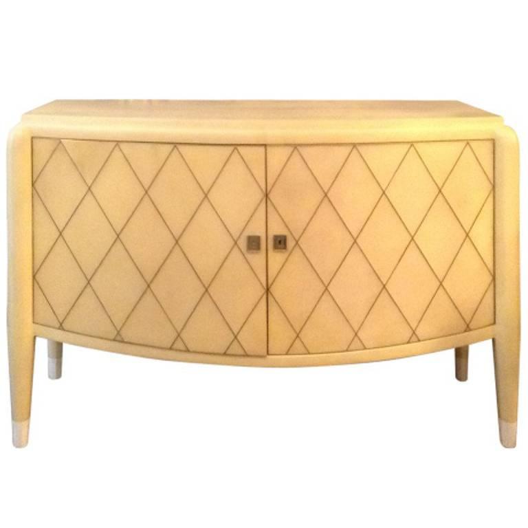 Goatskin Italian Two-Door Sideboard