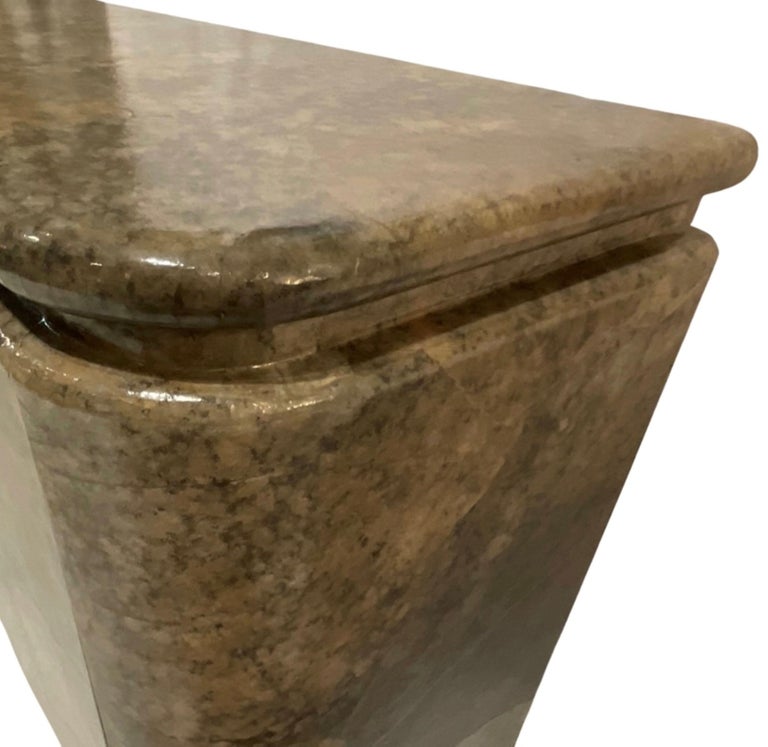 Goatskin Parchment Large Credenza For Sale at 1stDibs