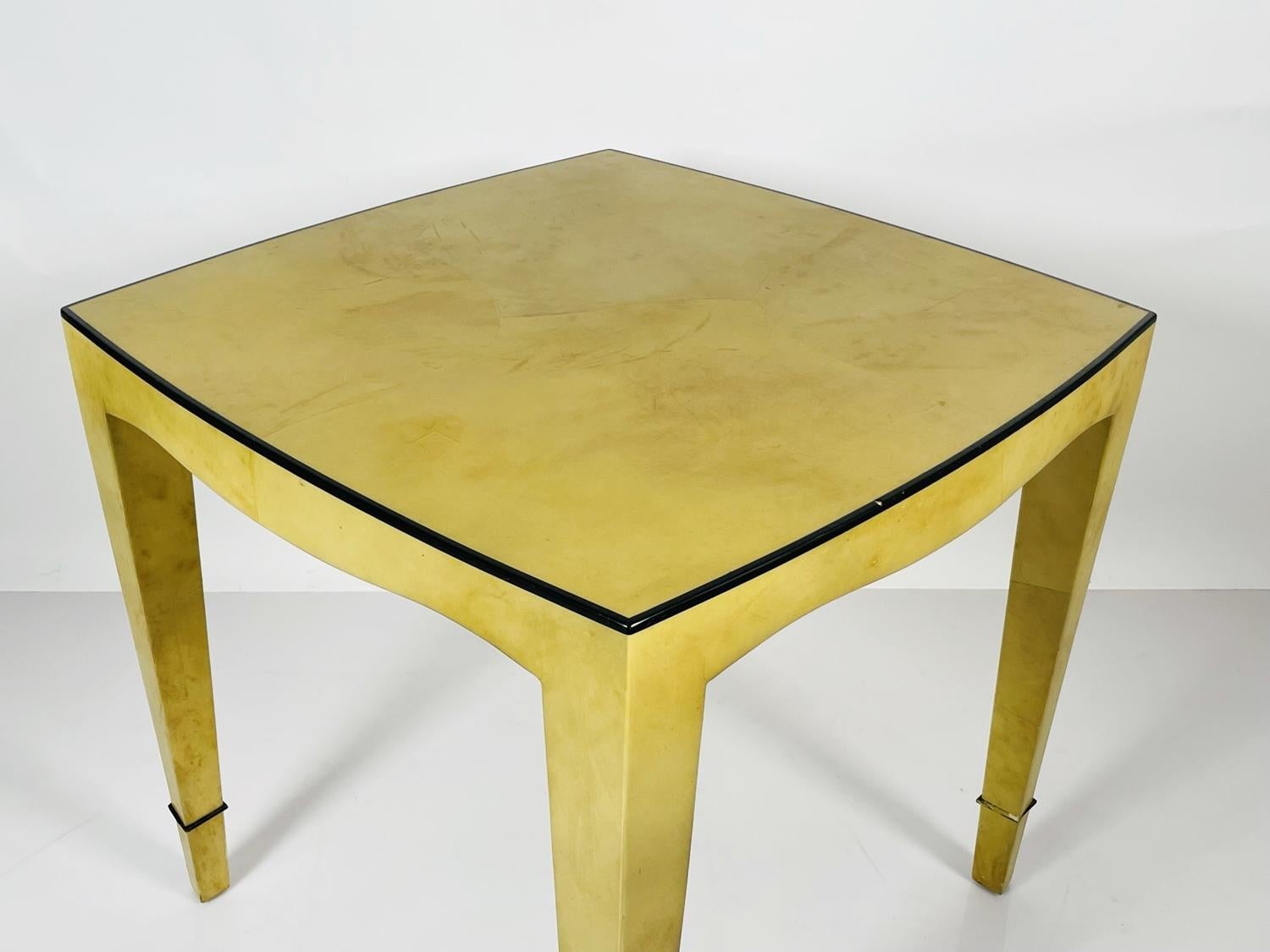 Late 20th Century Goatsking Dining Table Made in Colombia by Enrique Garcel