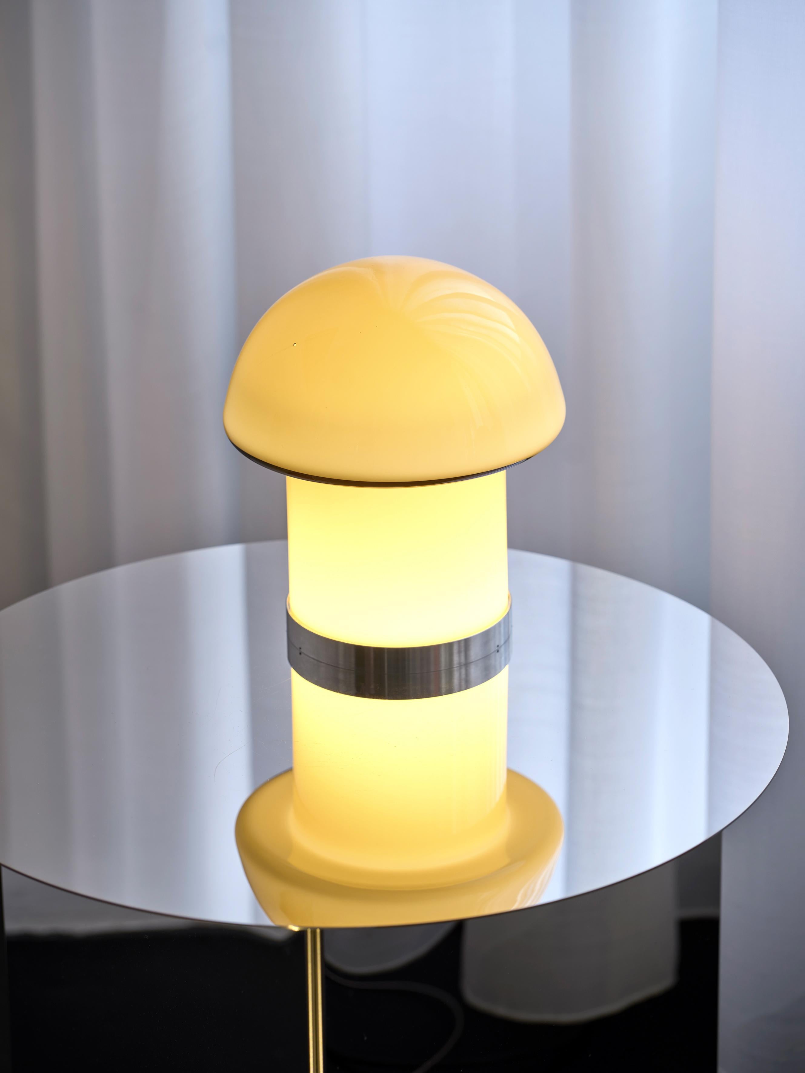 Goba Table Lamp 20 cm Clear Glass Bronze Brass, Sebastian Scherer NEO/CRAFT For Sale 3
