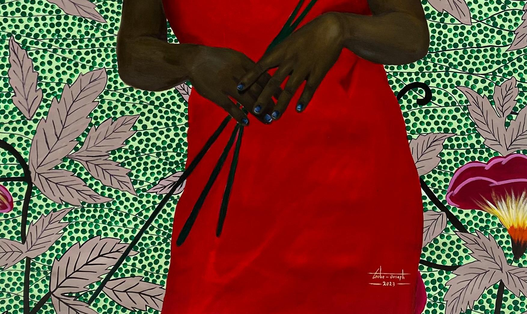 Blossoms of Strength 2 -21st Century, Contemporary, Figurative Painting, Women For Sale 1