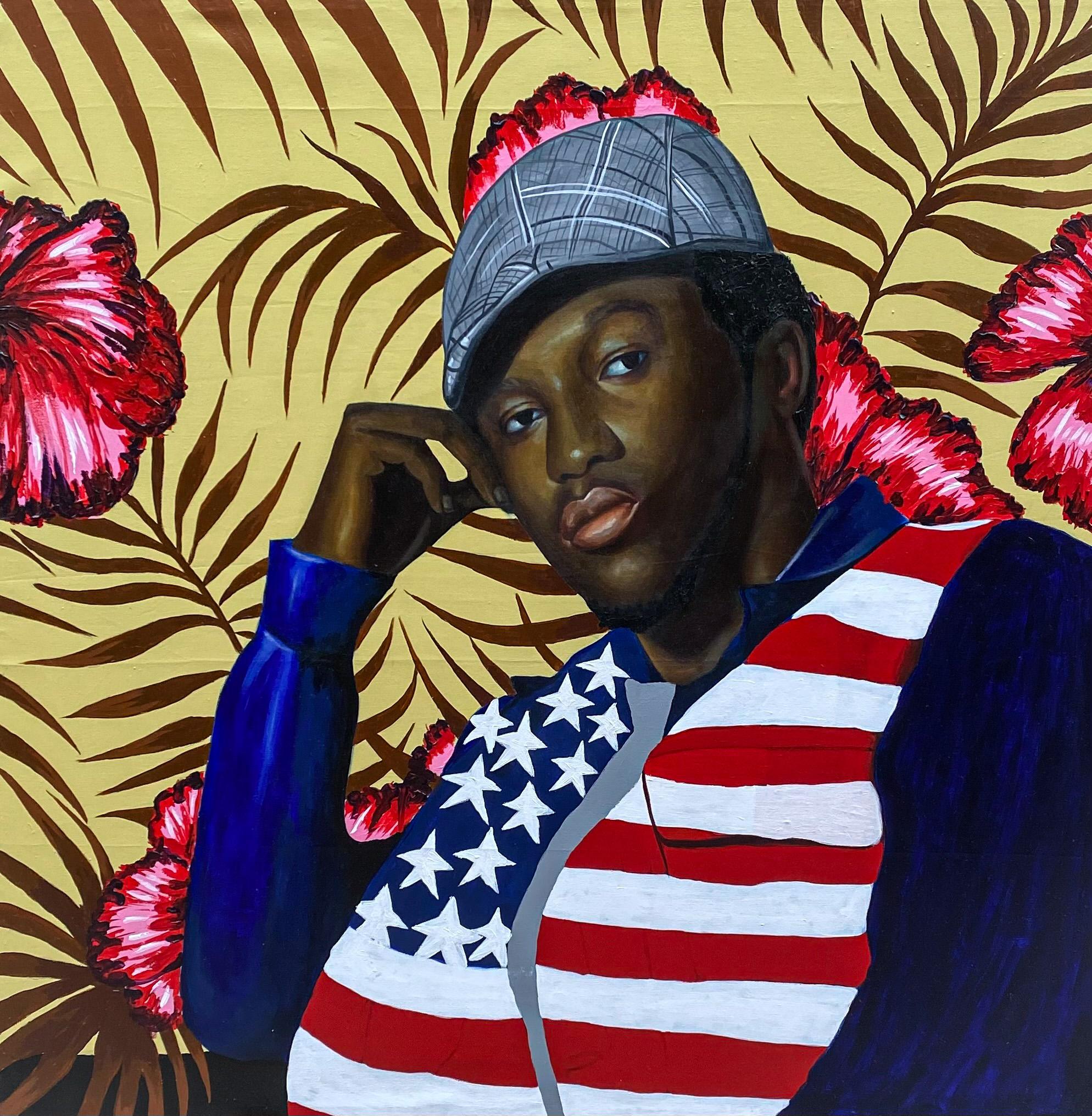 Captured Moment -21e siècle, Contemporary, Figurative Portrait, Men, Fashion