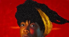 Echoes of Resilience - 21st Century Contemporary, Figurative Portrait, Fashion