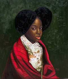 Elegance and Refinement: Portrait of Princess Dorothy -21st Century Contemporary