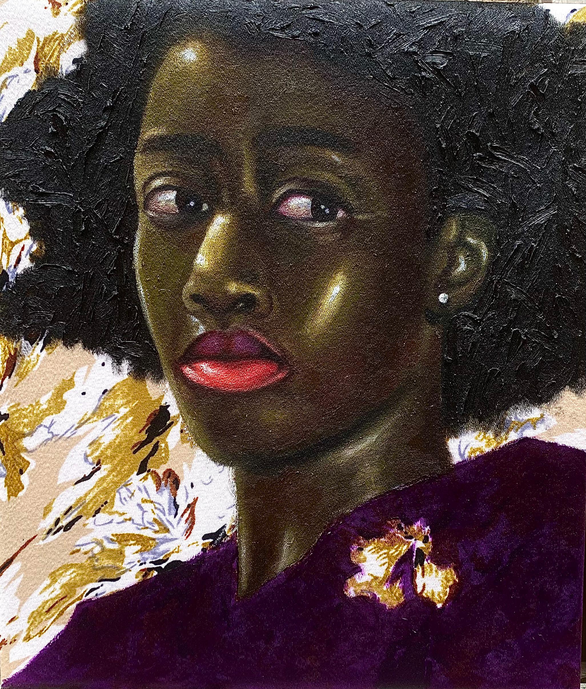 Gaze 1 - 21st Century Contemporary, Figurative Portrait, Fashion